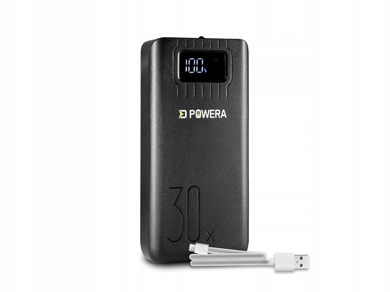 Powerbanka Delphin 30000 mAh LCD na ryby v teréne