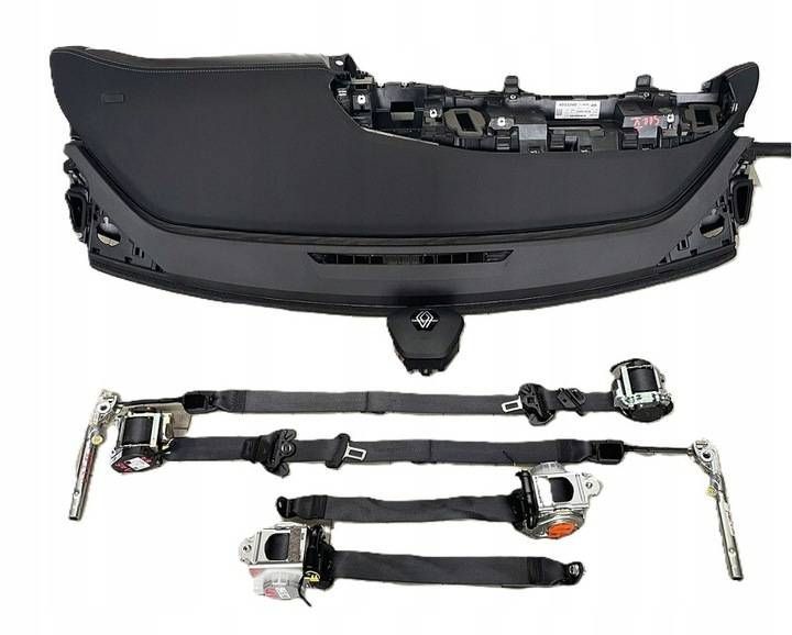 dashboard console airbag adjuster tension belts RENAULT SCENIC V STAN as new original