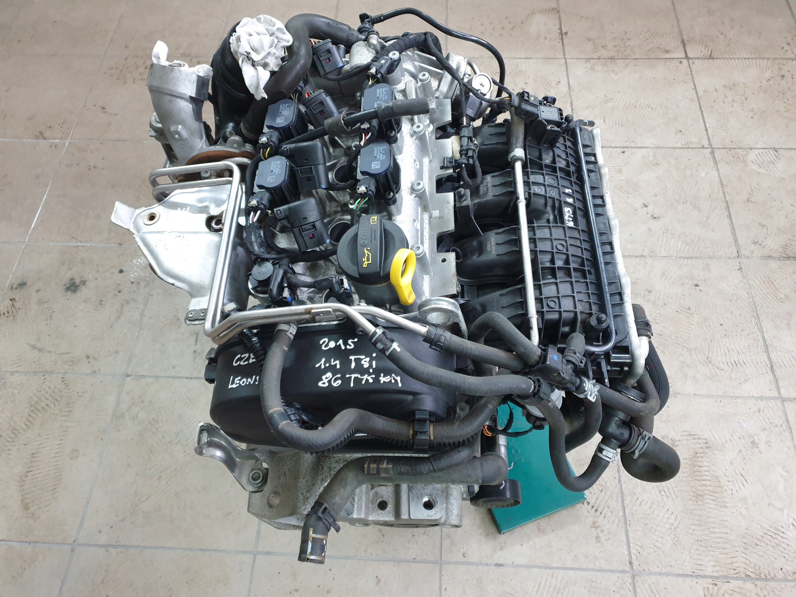 engine 1.4 TSI CZE SEAT VW SKODA AUDI 150 KM 85 TYS KM