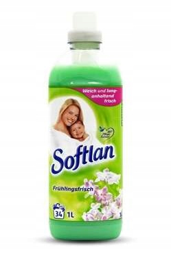 

Softlan Delikatny płyn do płukania 1L Zielony