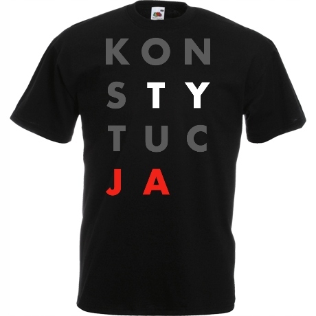 

Konstytucja T-shirt koszulka Różne Kolory M