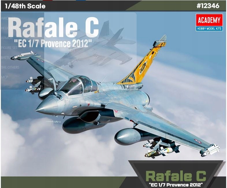 Academy Model plastový Rafale C Ec 1/7 Provence 2012 1/48