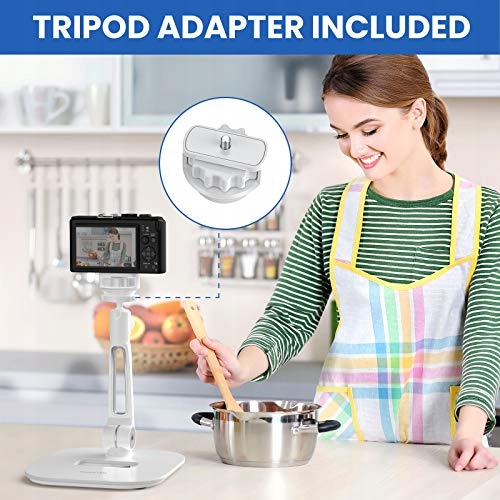 ABOVETEK Stojak Na Tablet iPad iPhone 4-11 Cal Biały 360 Stopni Obrotowy — miniatura 6