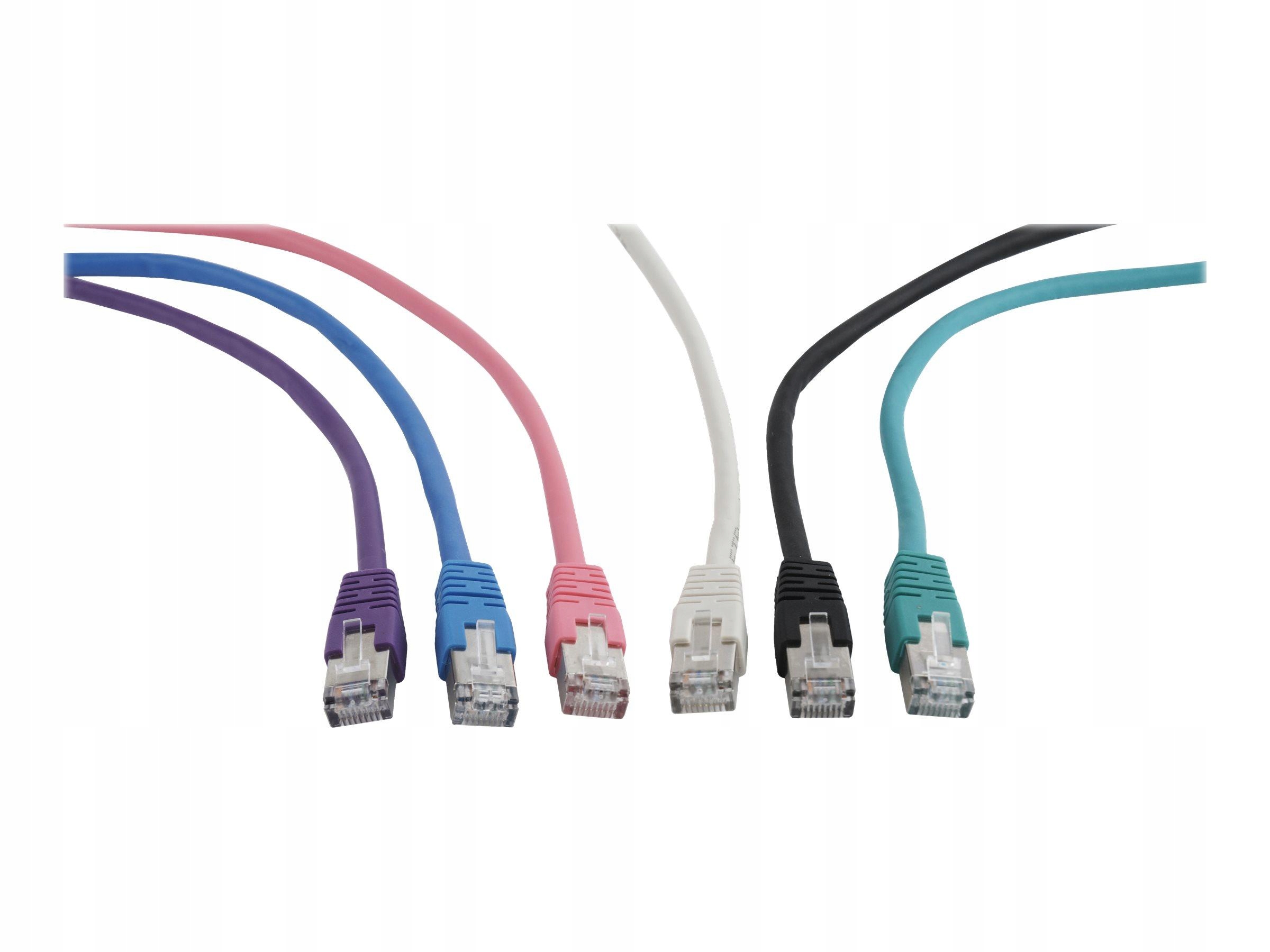 Gembird patchcord RJ45 kat 6 Ftp 3m różowy