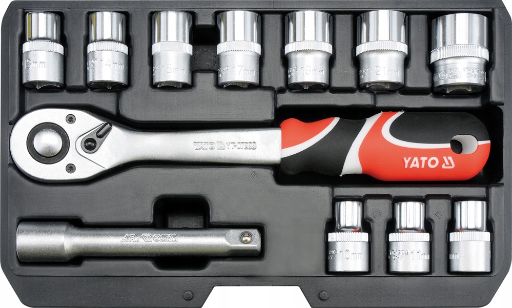 

Zestaw narzędziowy 1/2" kpl 12 szt YT-38671 Y