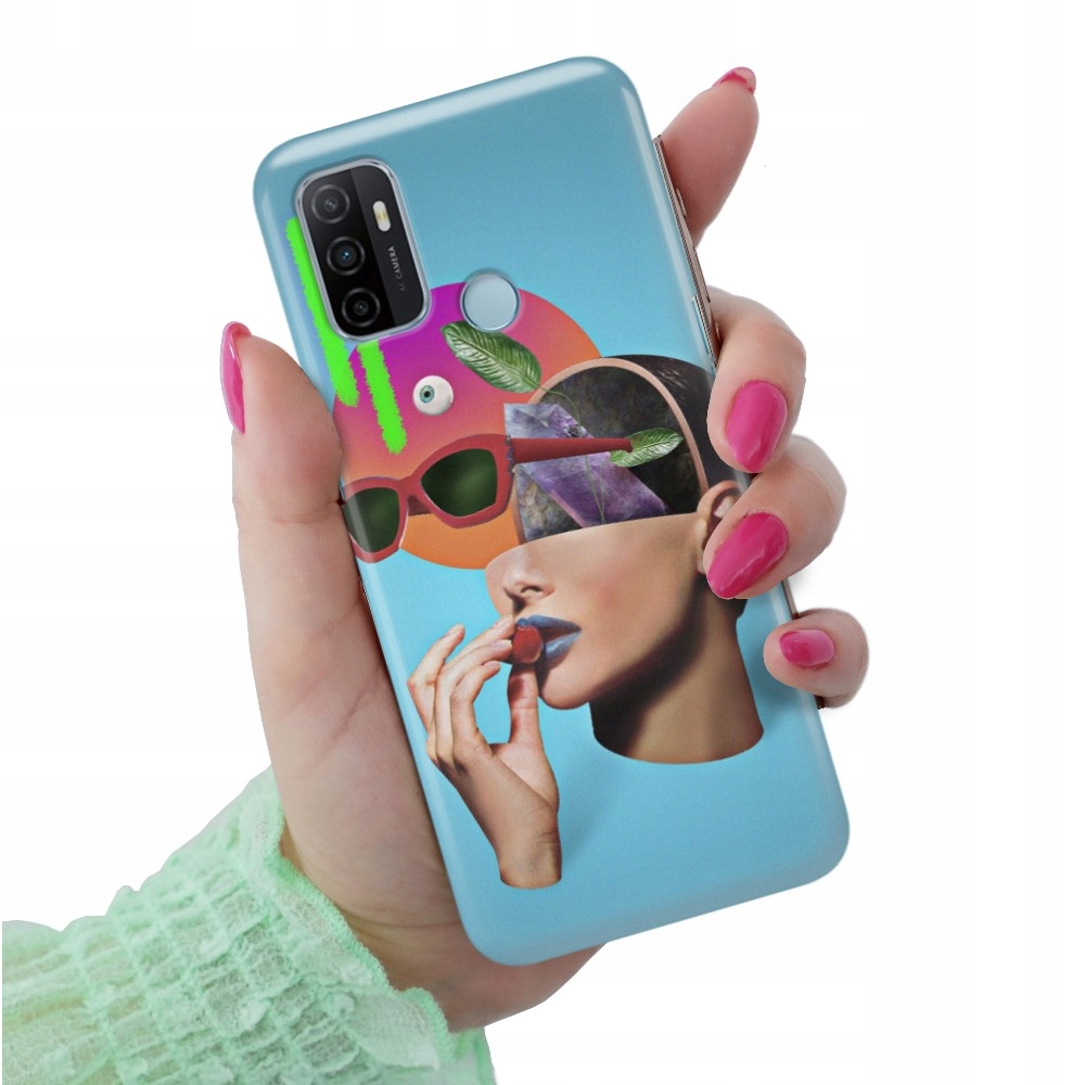 Etui Pre Oppo A53 Umelecké Artist Róžové Pink Ženské Case Rôzne vzory