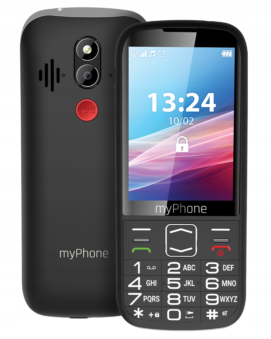 Telefon komórkowy myPhone Halo 4 LTE 64 MB / 128 MB 4G (LTE) czarny