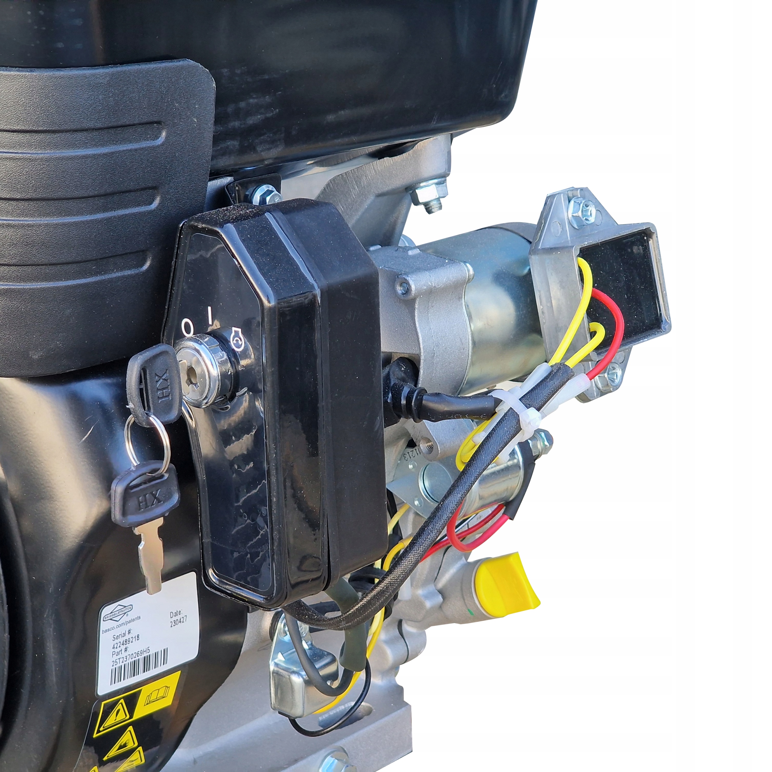 SILNIK SPALINOWY BENZYNOWY BRIGGS STRATTON XR 13,5 KM 420 CM3 ROZRUSZNIK Typ silnik