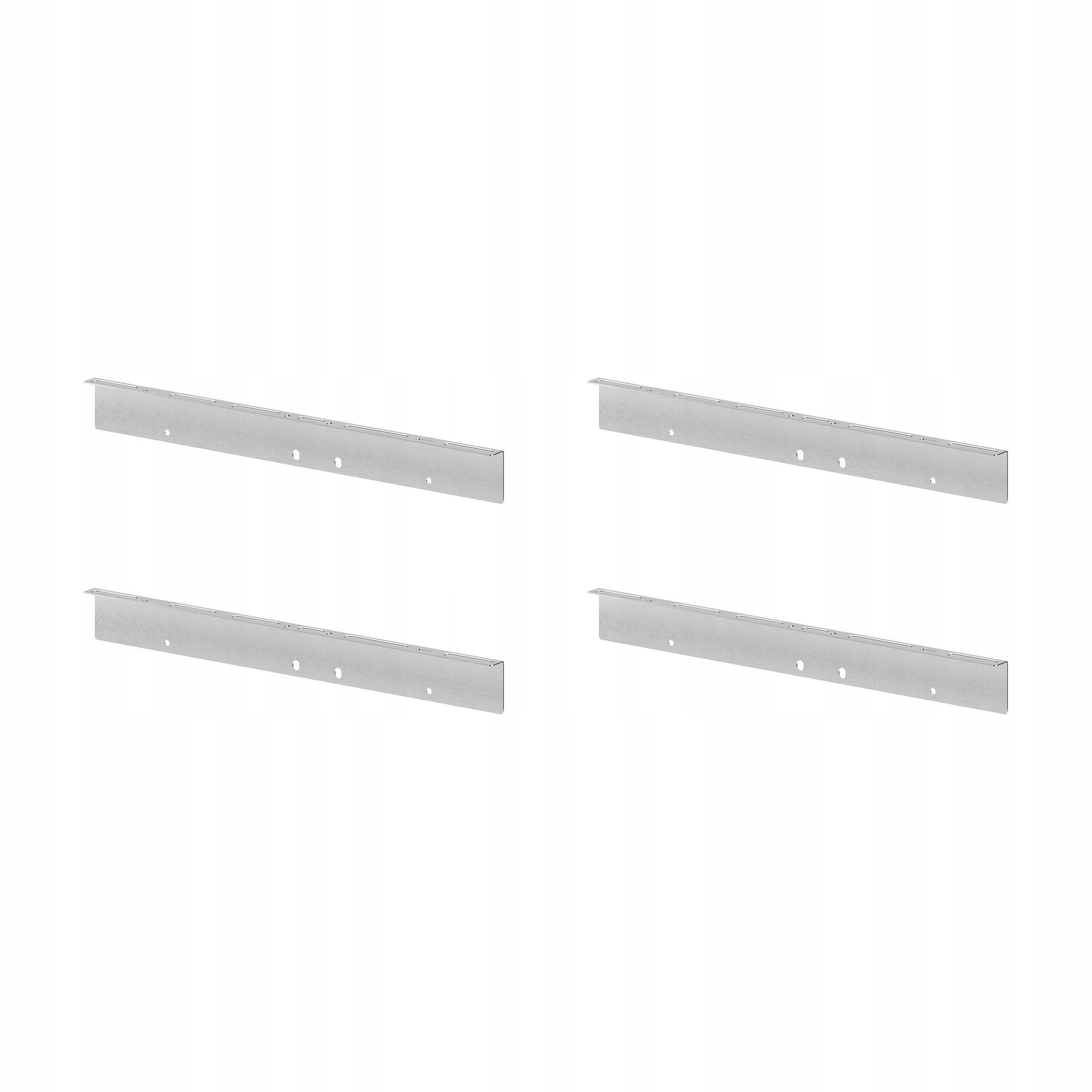4 ks Držák pro upevnění desky Fixa ocel galvanizovaný 39 cm