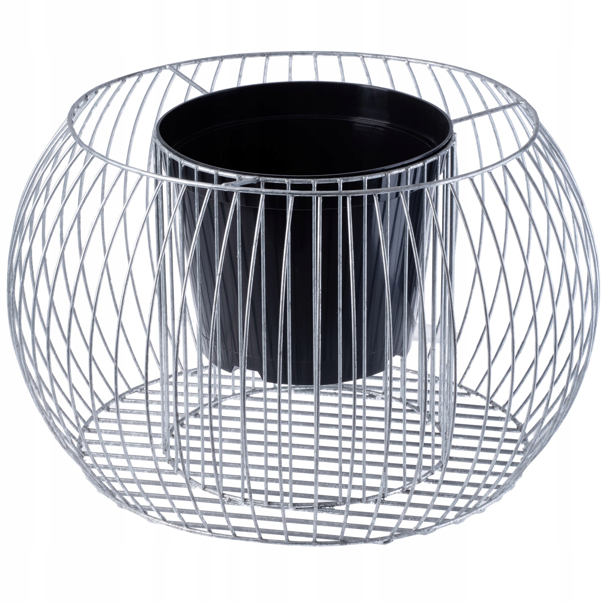 

Donica Gabionowa Ogrodowa Okrągła Ze Stali 53 CM