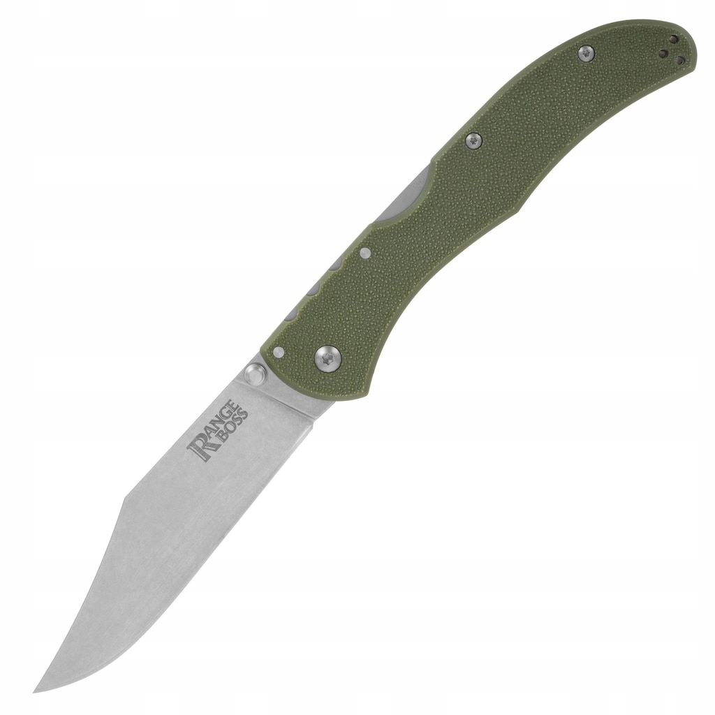 Nůž s klipem Edc Cold Steel Range Boss 4034SS Olive Drab