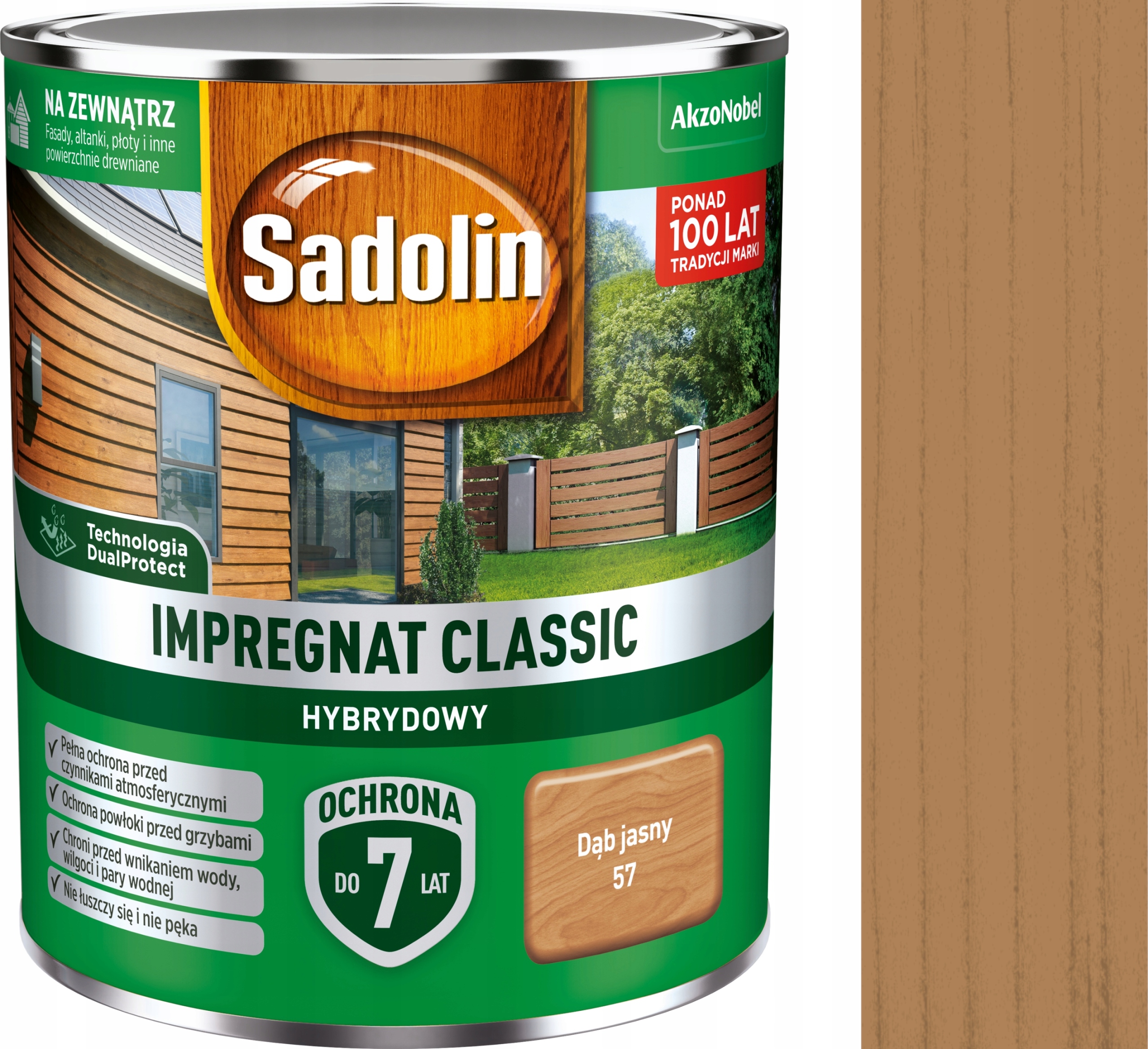 

Sadolin Classic Impregnat 0,75L Dąb Jasny