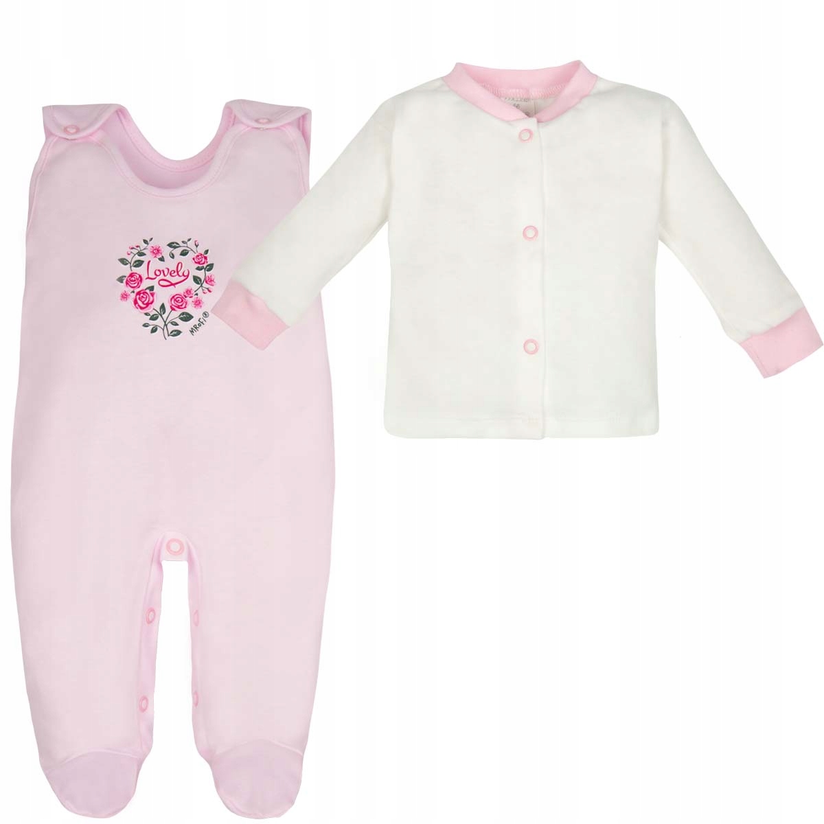 

Komplet Śpiochy + Kaftanik lovely 62 dziewczynka