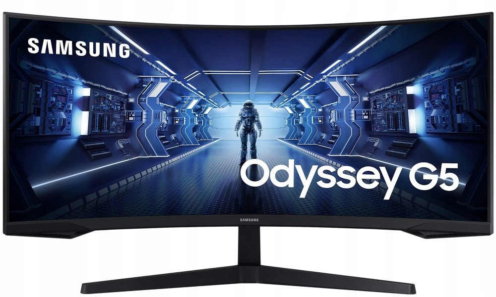 Samsung Odyssey G5/ 34"/ Prohnutý/ 3440x1440/ Va/ 1ms/ 250 cd/m2/ Dp/ Hdmi/