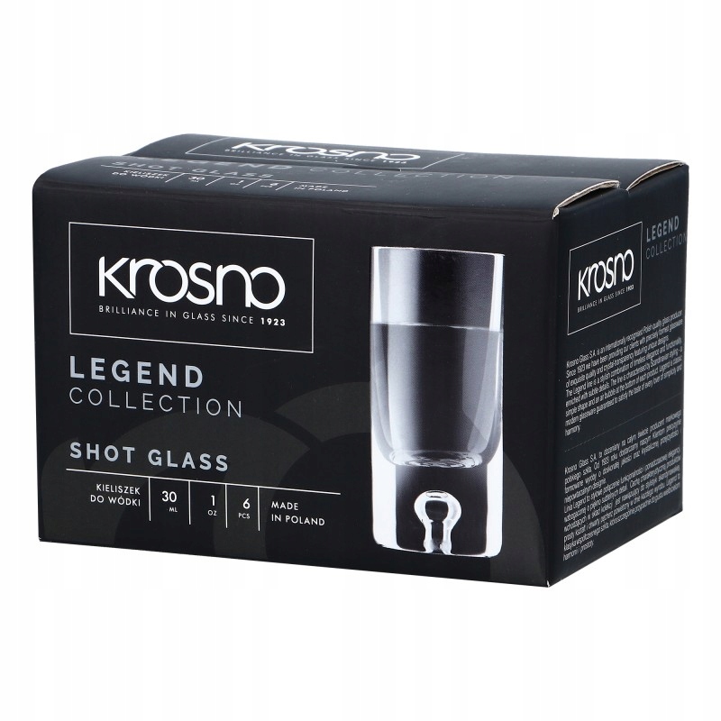 

Kieliszki do wódki 30ml Legend Handmade Krosno