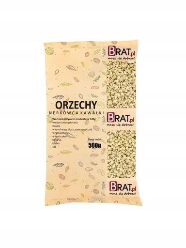 3 x Brat Kešu ořechy kousky 500 g