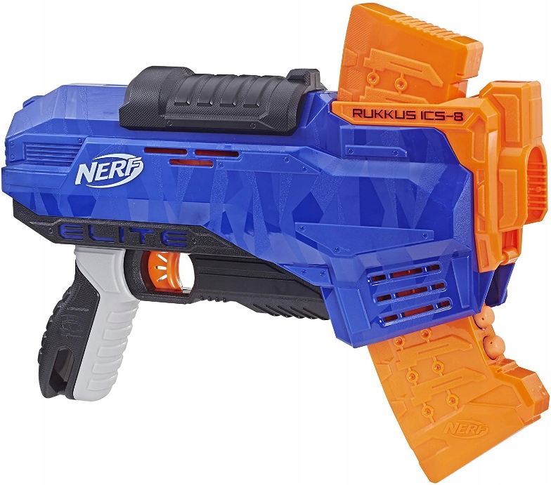 WYRZUTNIA NERF RUKKUS ICS-8 N-STRIKE ELITE STRZAŁK EAN 5010993543861