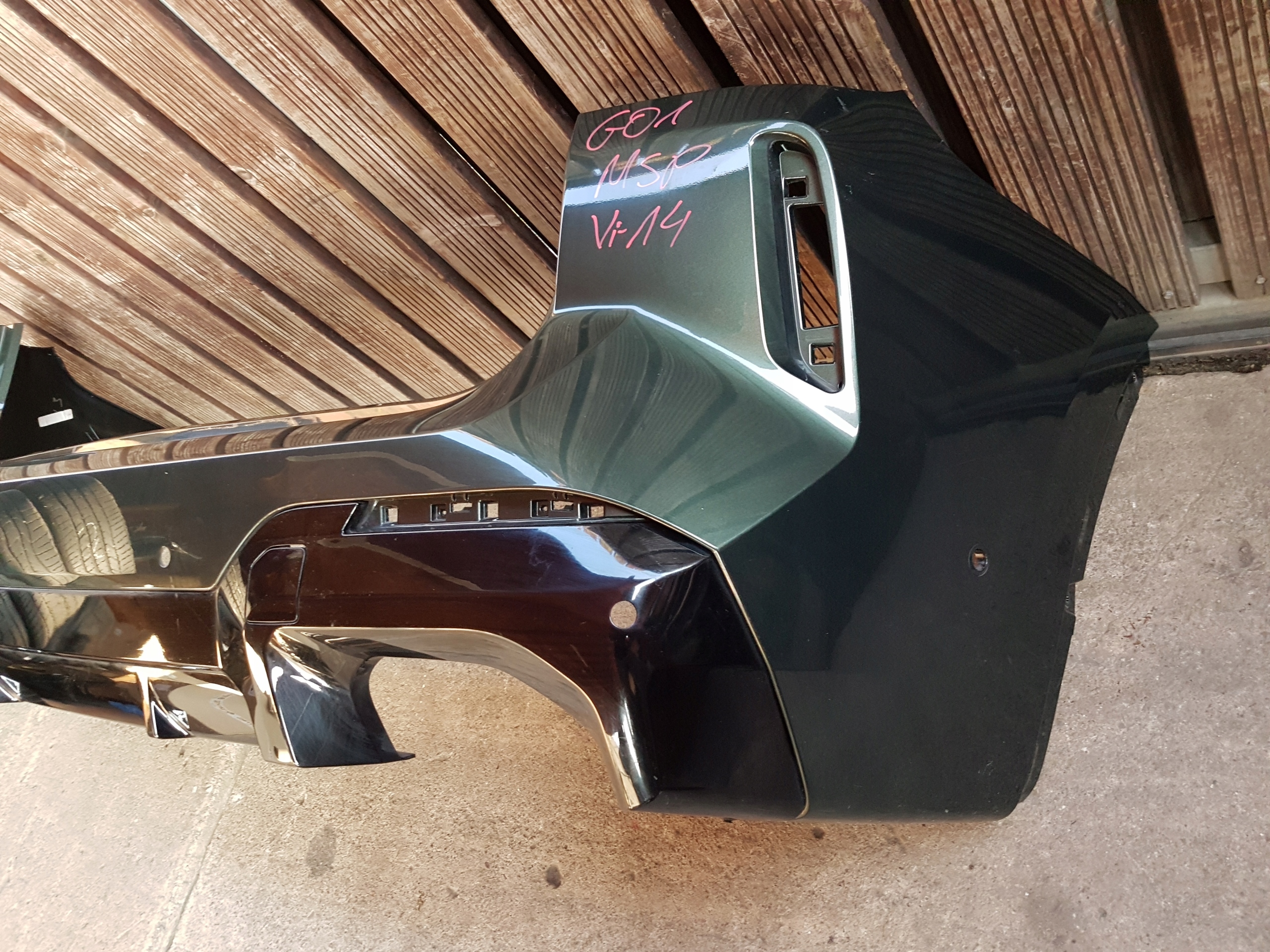 bumper rear rear part BMW X3 G01 LCI m-packet