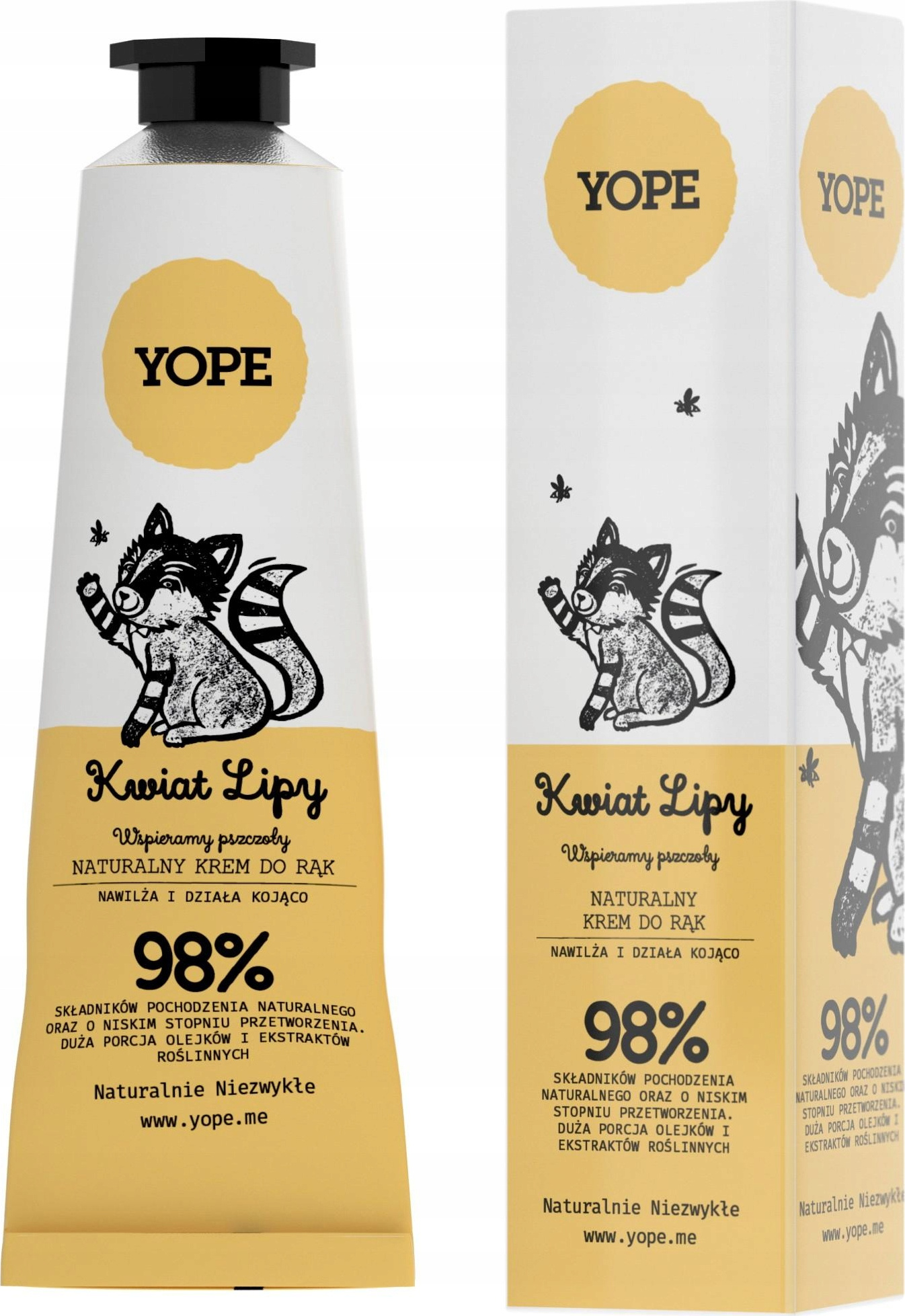 

Yope Naturalny Krem do rąk Kwiat Lipy