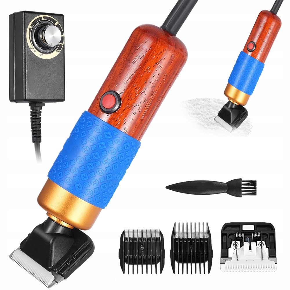 Strojek Na Koberce Se 2 Nastavitelnými Čepelemi A Dřevěnou Rukojetí