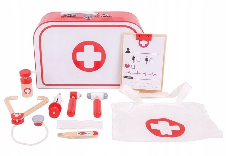 

Bigjigs Drewniany Zestaw Małego Doktora BJ489