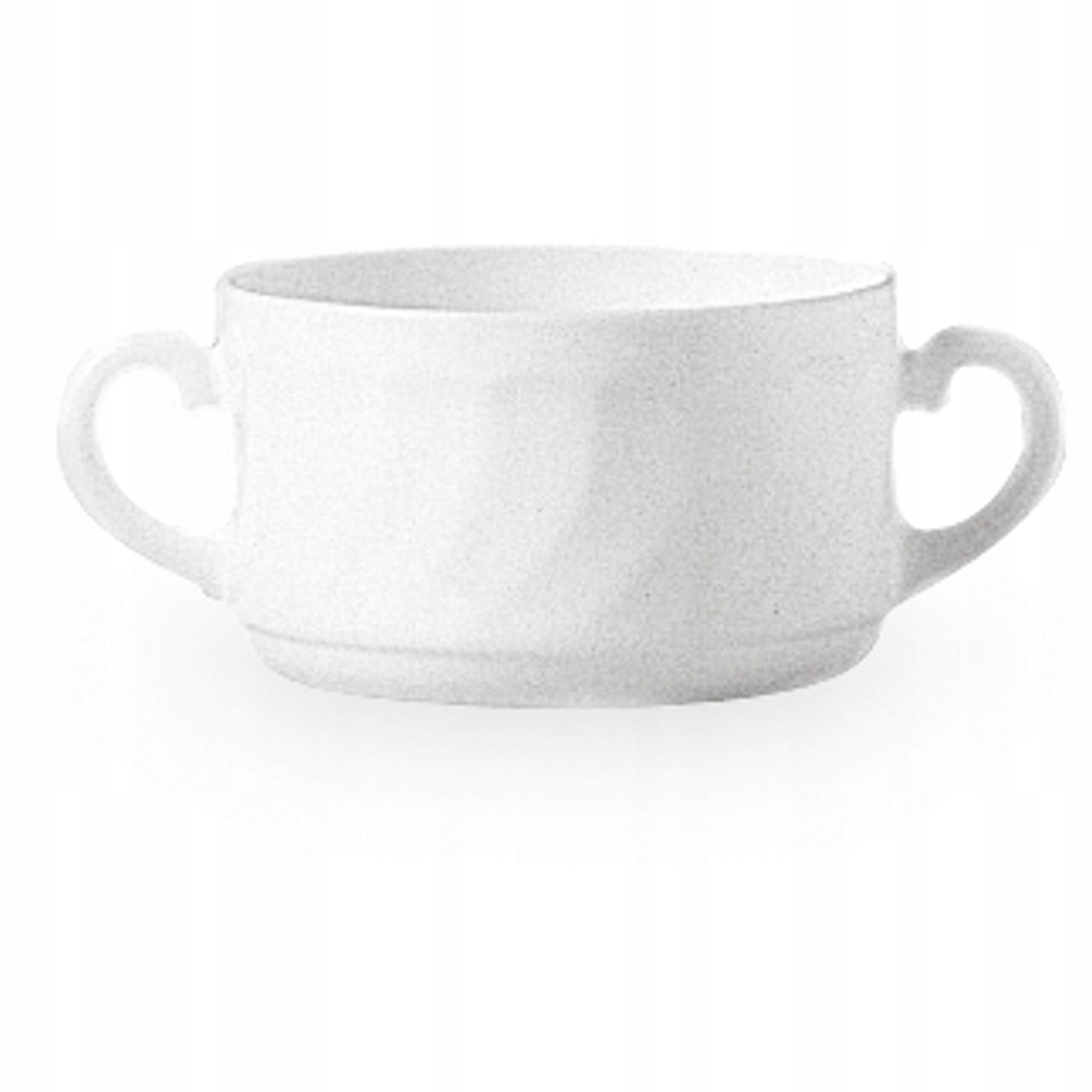 Bulionovka z odolného opálu bílá Arcoroc Trianon 300 ml, sada 6 Ks. Hendi