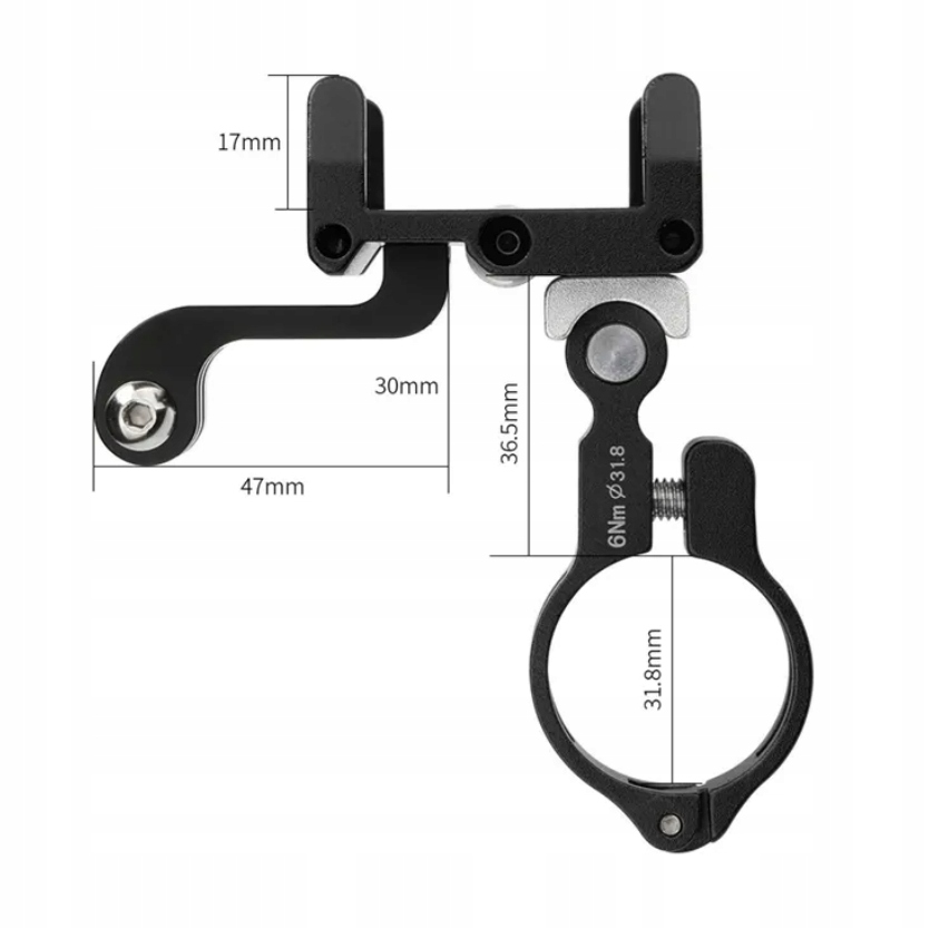 UCHWYT ROWEROWY NA TELEFON KAMERĘ LATARKE GUB G89 Stan opakowania oryginalne