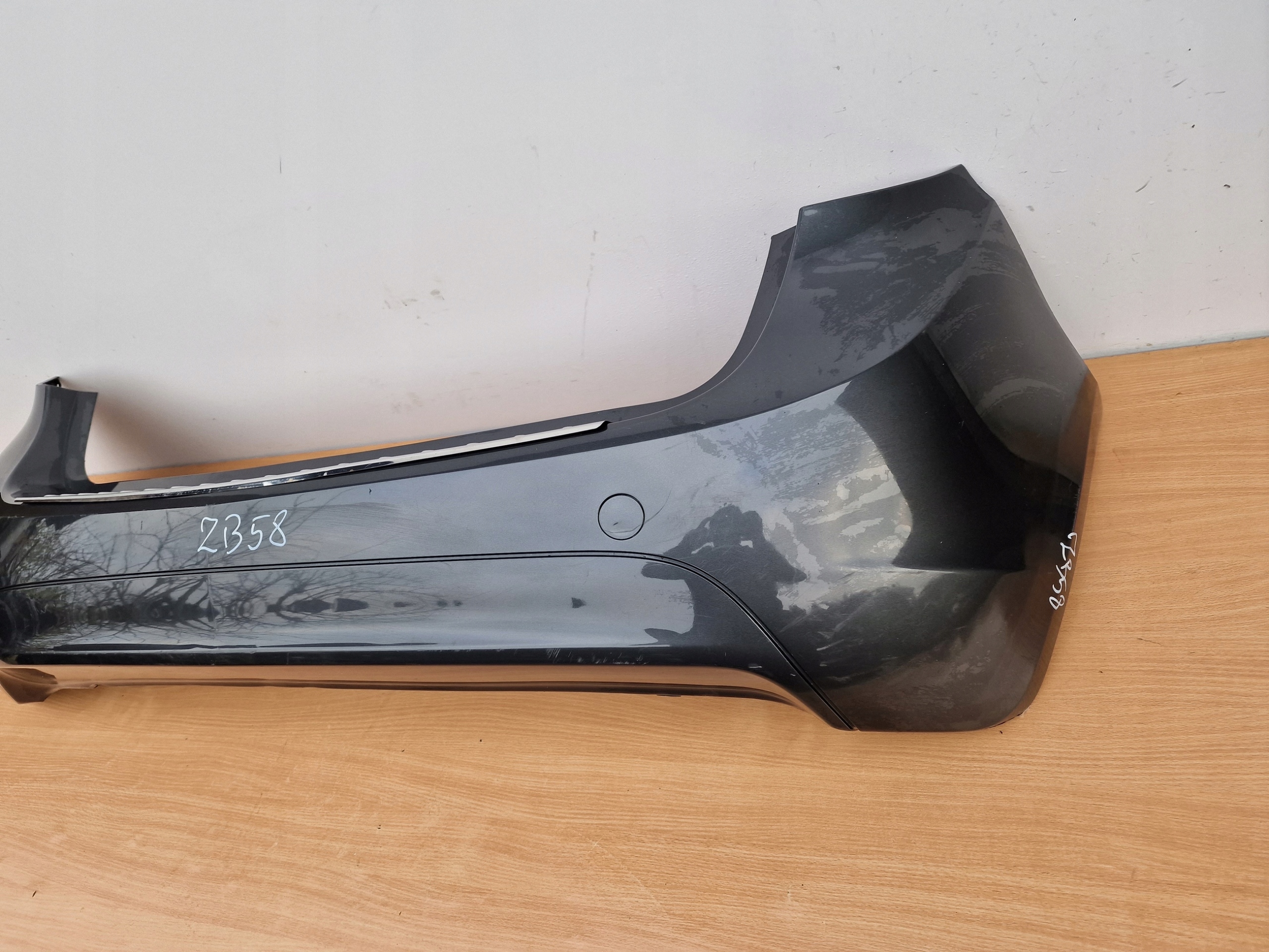 OPEL MERIVA B bumper rear part rear + moulding upper