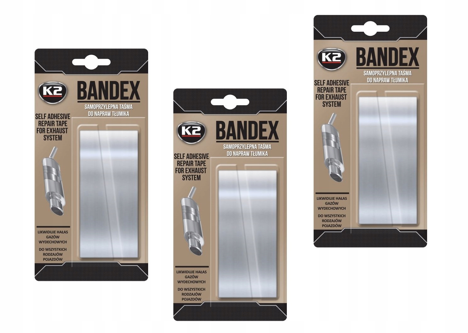 

K2 Bandex Bandaż Taśma Do Naprawy Tłumika 1M