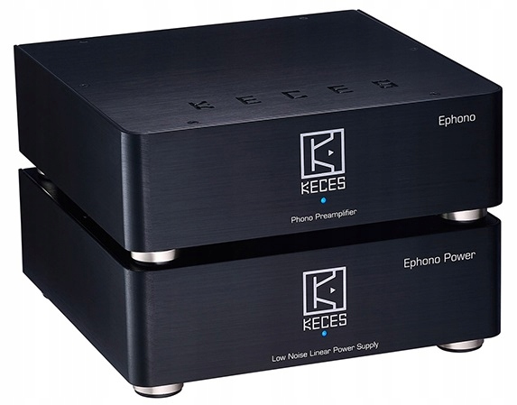 Keces Ephono Phonopreamp napájací zdroj Epower výnimočný zvuk s MM a MC