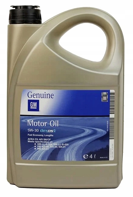 General Motors Gm DEXOS2 5W30 4L