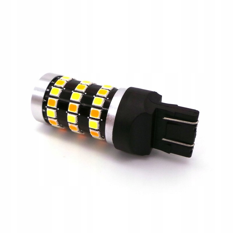 

Led 7443 W21/5W 12V Canbus biało-pomarańczowa