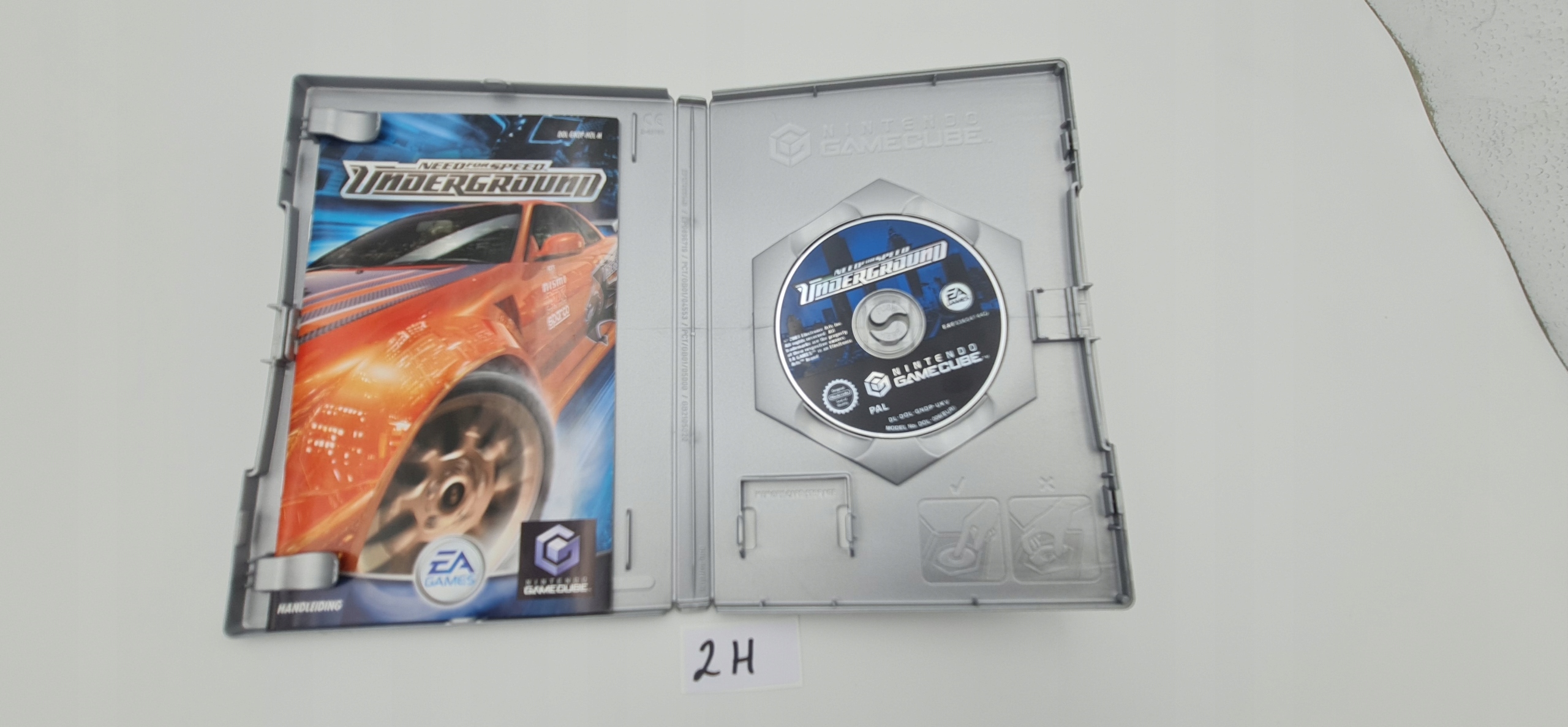 NINTENDO GAMECUBE NEED FOR SPEED UNDERGROUND Platforma Nintendo GameCube