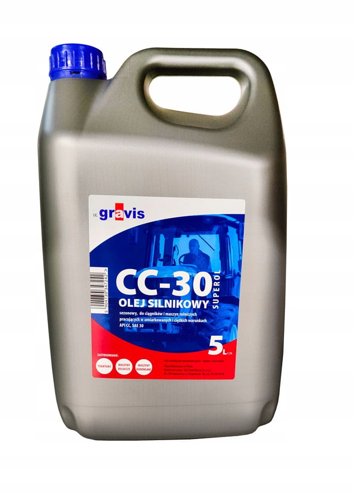 Olej silnikowy CC-30 Gravis 5 litrów Superol