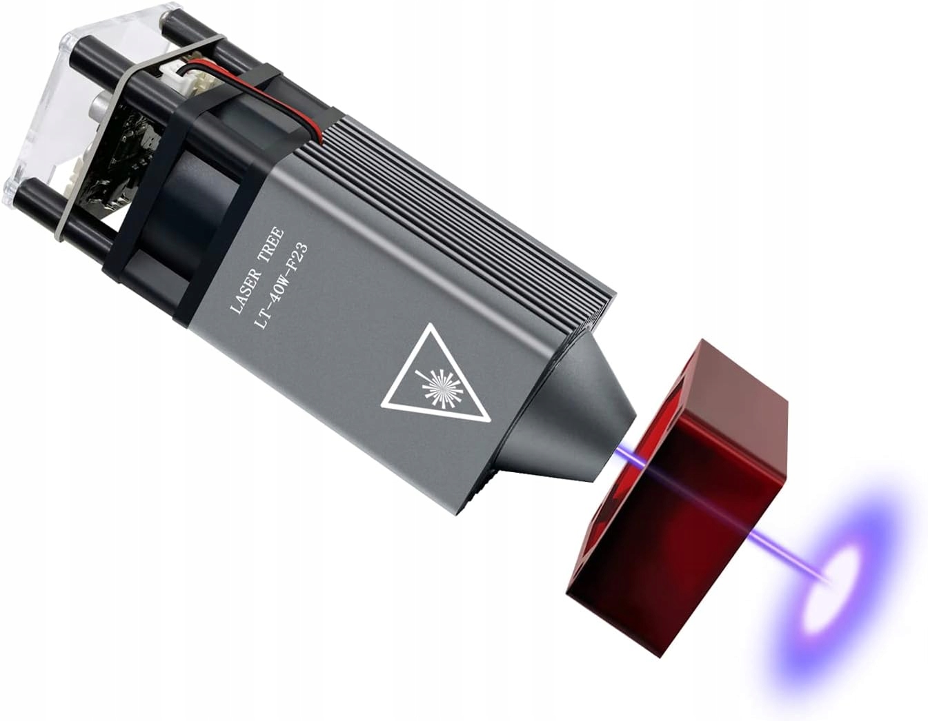 Cnc Laserový Modul 40W Přesné Řezání A Gravírování