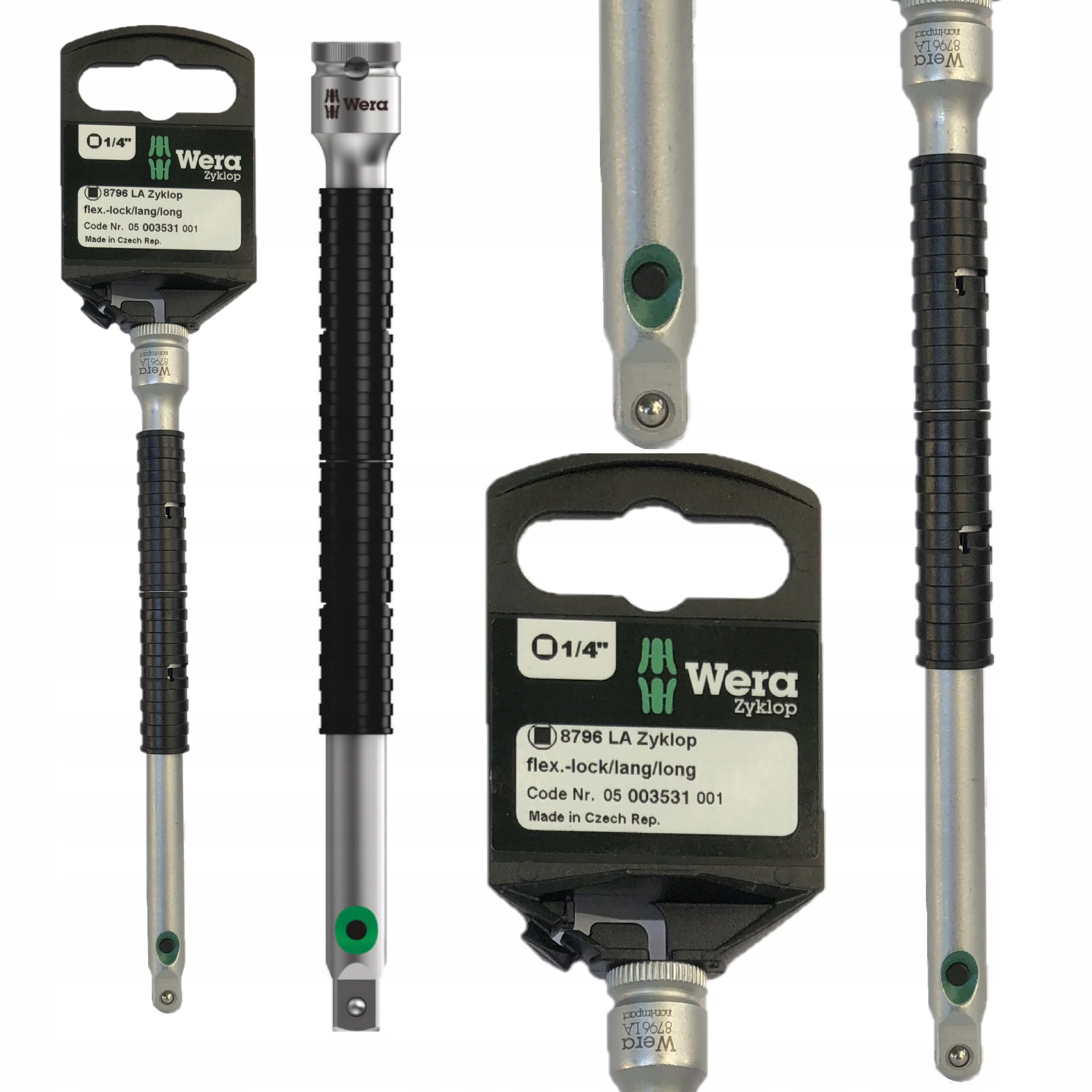 

Wera Przedłużka na nasadki 1/4” 150 mm Zyklop