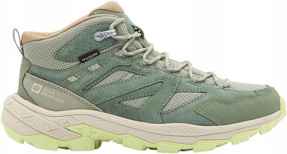 Dámské trekové boty Jack Wolfskin Vojo Tour Texapore Mid Velikost 36