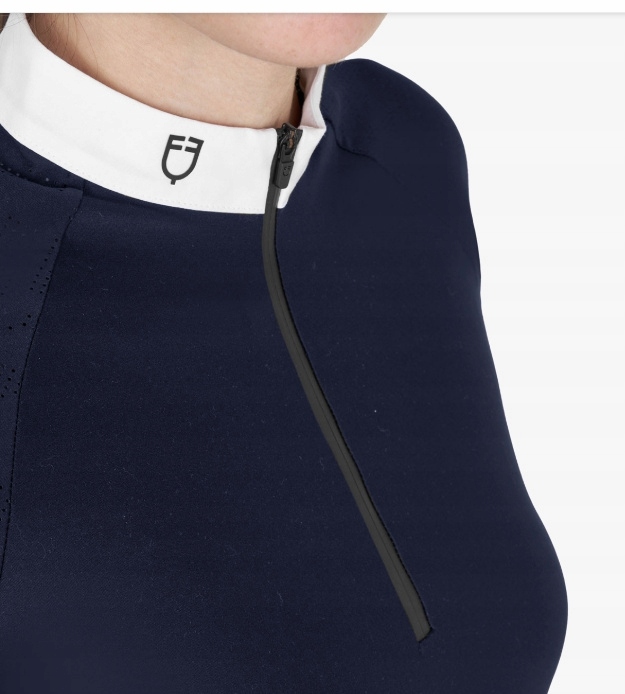 Koszula konkursowa dł.r. Tulle navy Equestro