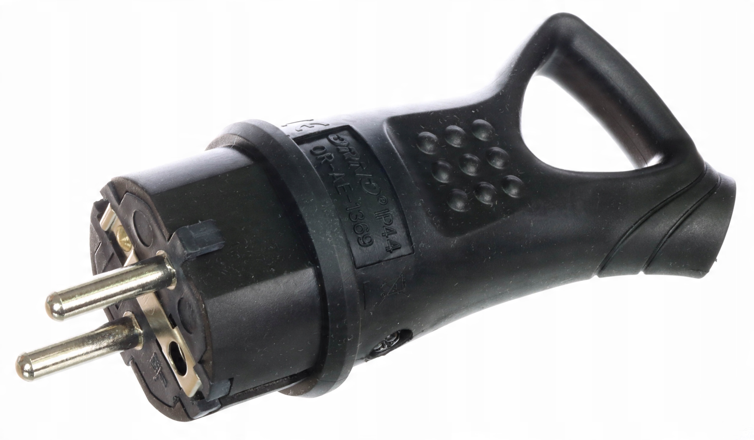

Wtyczka gumowa z uchem elektryczna IPT44 16A 250V