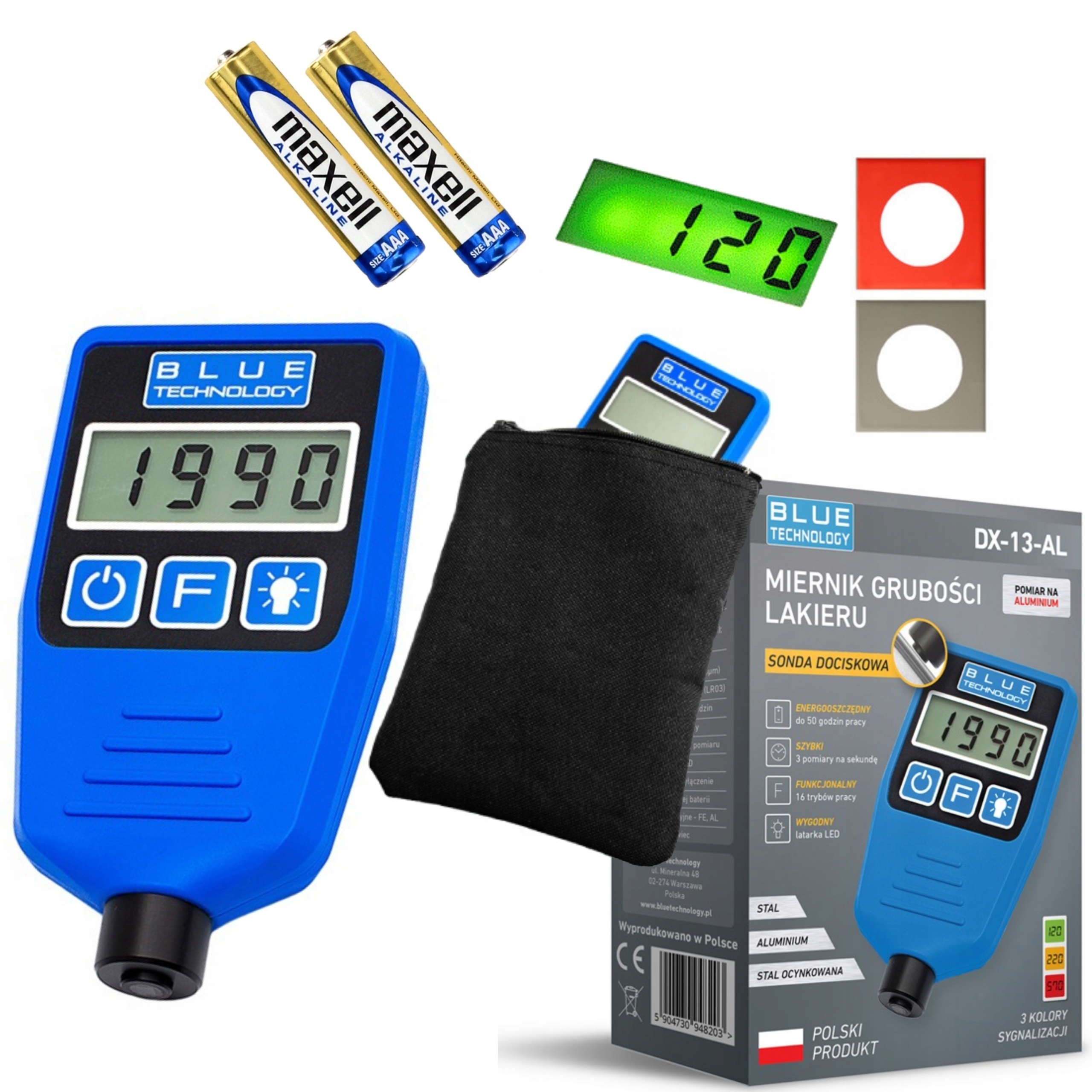 ТОЛЩИНОМЕР ПОКРЫТИЯ DX-13-AL