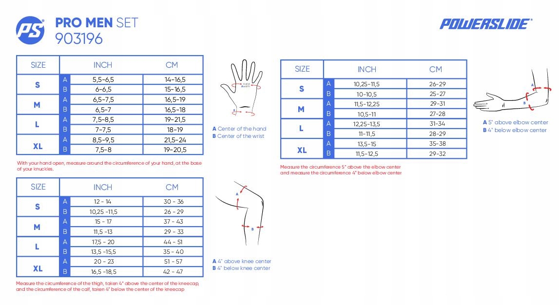 ZESTAW OCHRANIACZY NA ROLKI POWERSLIDE PRO AIR M Kolor czarny