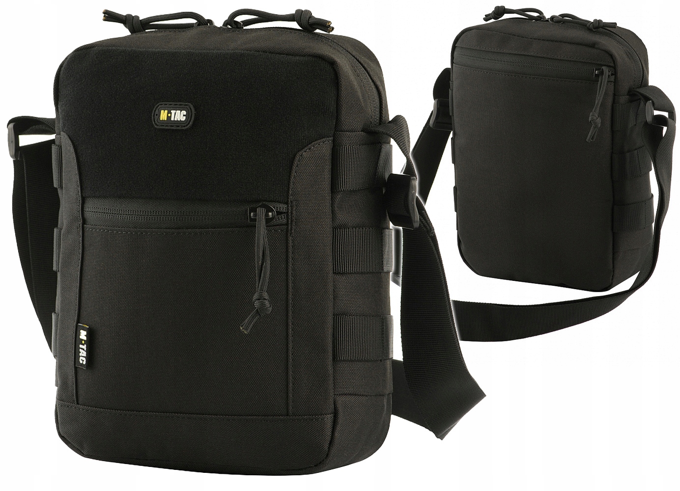 Taška Přes Rameno, Sáček Se Skrytou Kapsou M-tac, Satelitní Taška Gen.ii Černá