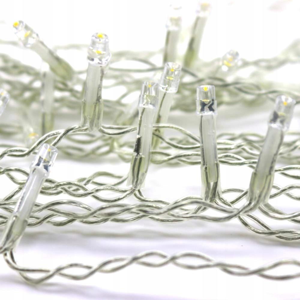 KLIGHTEN Kurtyna LED 96 Wodoodporne Światełka Ciepłe Białe — miniatura 6