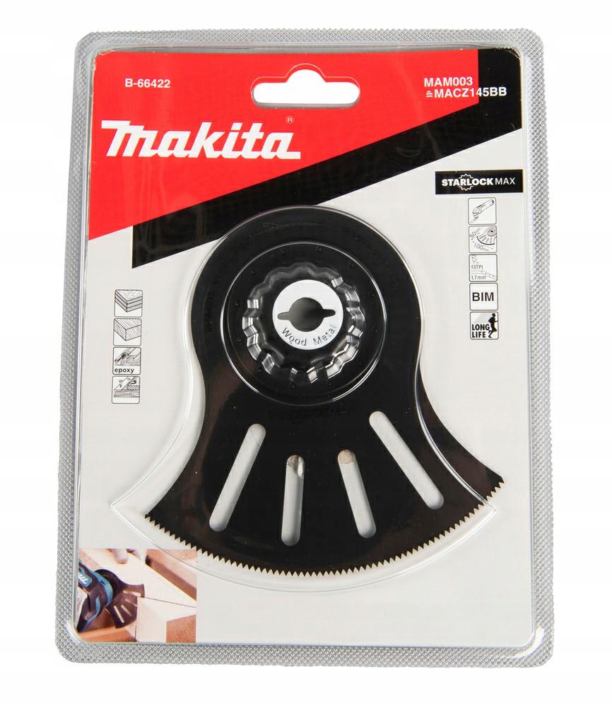 Makita Mt Pilový List Pro Dřevo/kov 100 mm Starlock Max MB-66422