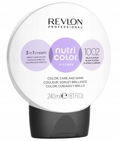 Revlon Nutri Color Maska Koloryzująca 1002 Pale Platinum