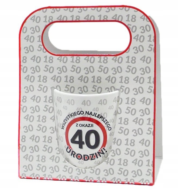 ręcznik+kubek w koszyku WSZYSTKIEGO NAJLEPSZEGO ''40'' — 3