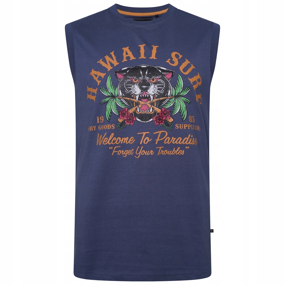 Velké tričko bez rukávů Kam velké velikosti plus size 5XL