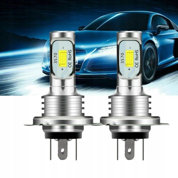 2x ŻARÓWKI LED H4 CSP LIGHT 400% HOMOLOGACJA E11 8000lm Producent Inny