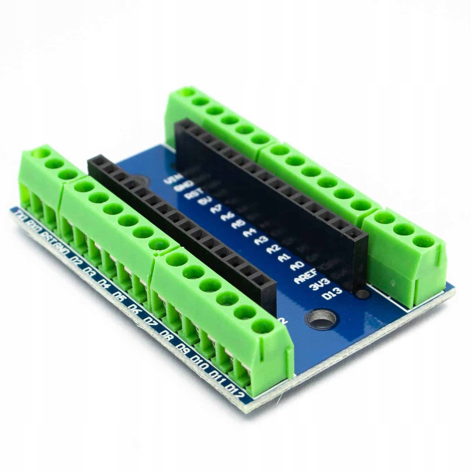 

Arduino Nano terminal Io ze złączami śrubymi