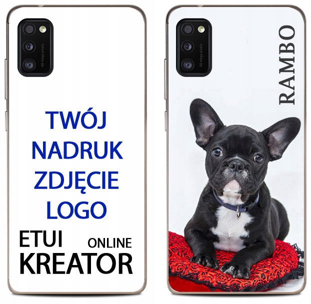 

Etui Silikon Kreator Nadruk Do Samsung Galaxy A41